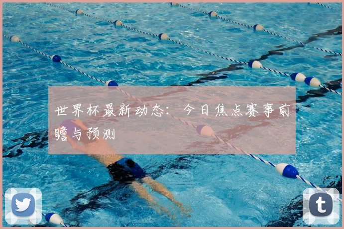 世界杯最新动态:今日焦点赛事前瞻与预测